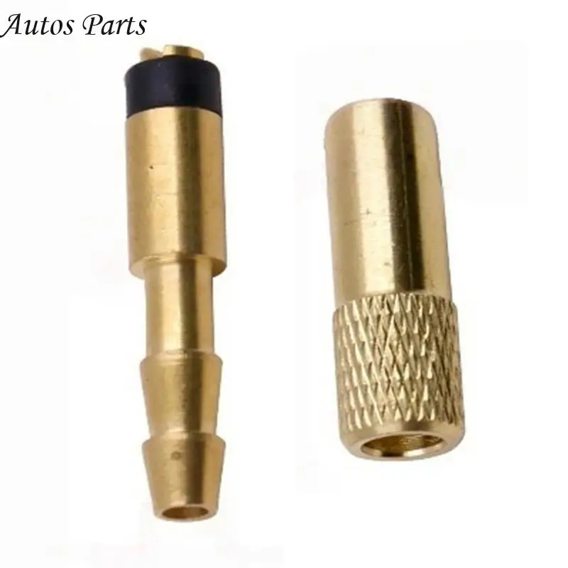57BA Leak Proof Air Chuck Fitting With Threaded Brass Nozzle For Bike Vehicle