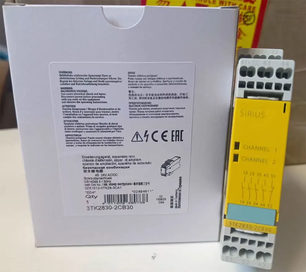 

Brand New 3TK2830-1CB30 3TK2830-2CB30 3TK2830-1AL20 Warranty One-year