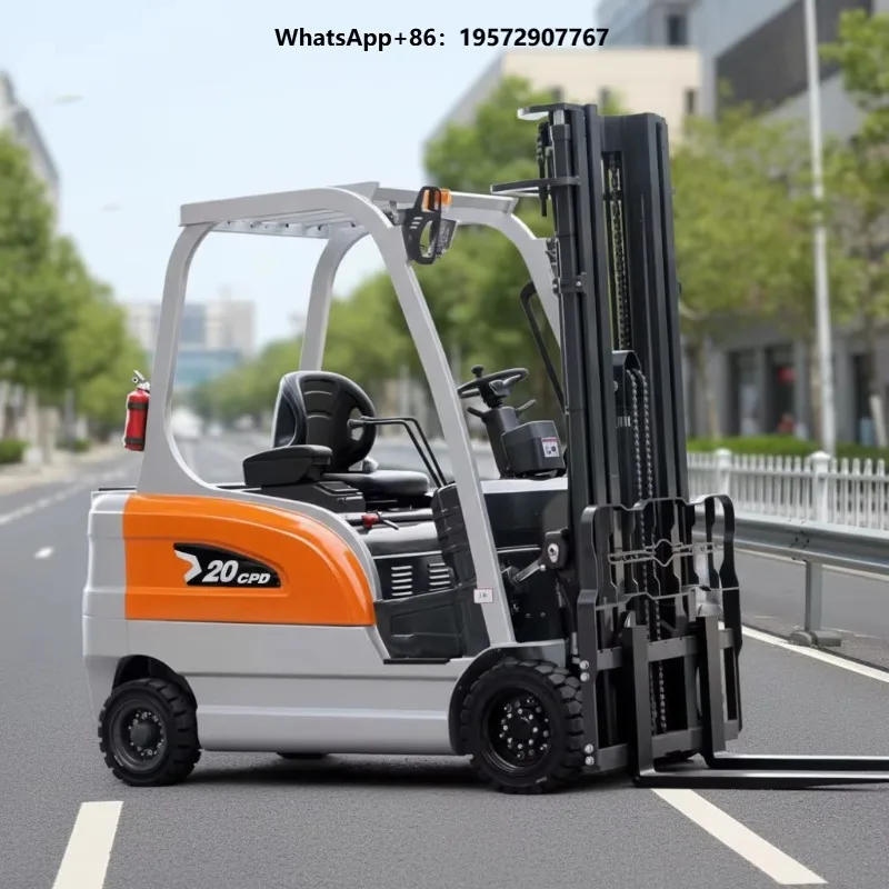 Factory Wholesale Price 2Ton 2.5Ton 3Ton Container Forklift 4wd Electric Forklift Lithium-Ion Battery All Terrain Forklift
