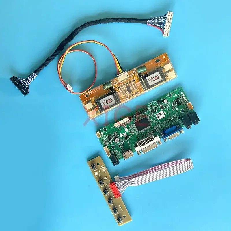 

For LM170E01 LM170E02 LM170E03 LM181E04 LCD Driver Controller Board 1280*1024 4CCFL Panel HDMI-Compatible VGA DVI 30Pin LVDS Kit