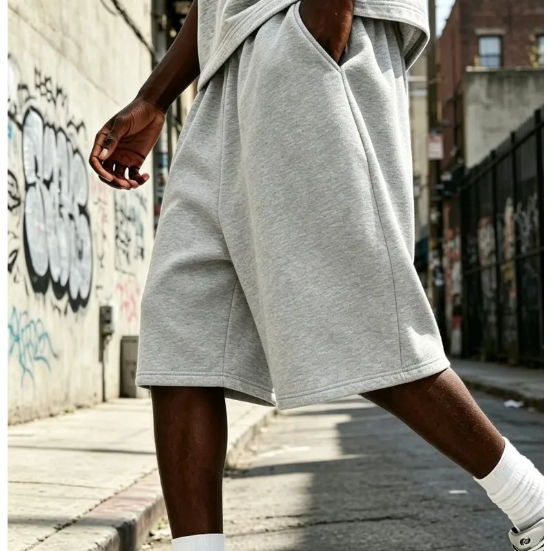 2026 New Arrival Men's Street Sports Hot-Selling Five-Pocket Pants Unisex Summer Edition