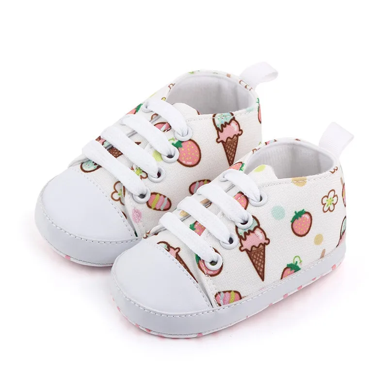 Bab-Chaussures de sport CPull pour bébé, souliers pour enfant, nouveau-né, garçon, fille, semelle souple, anti-alde, premiers pas, baskets