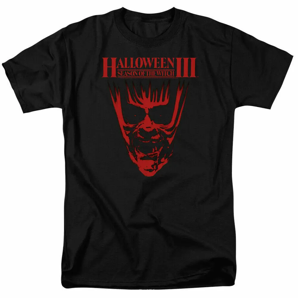 Halloween 3 Title T Shirt Licensed Horror Movie Retro Classic Tee New Black