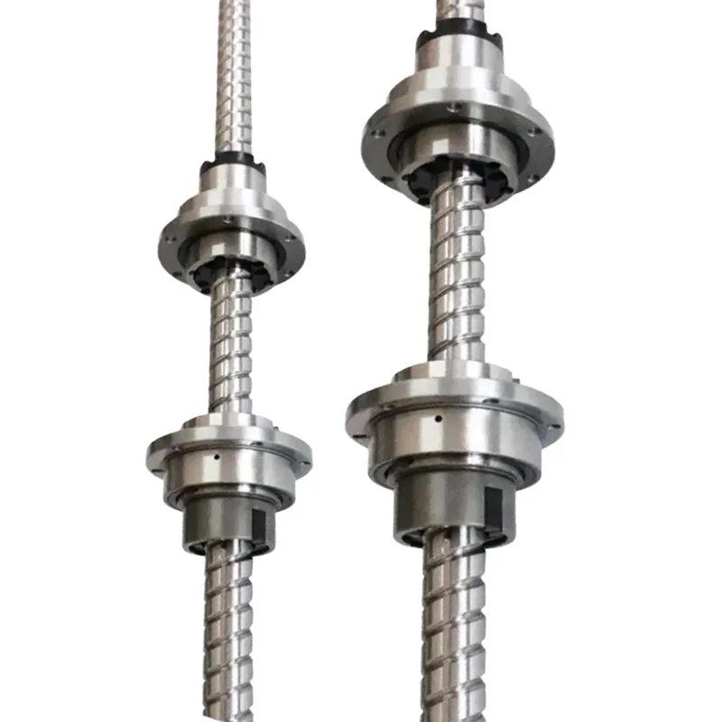 Professional Factory High-quality Customized Length 1000mm 2000mm Rotating Ball Screws RLBF1616 RLBF2020 For CNC Machine