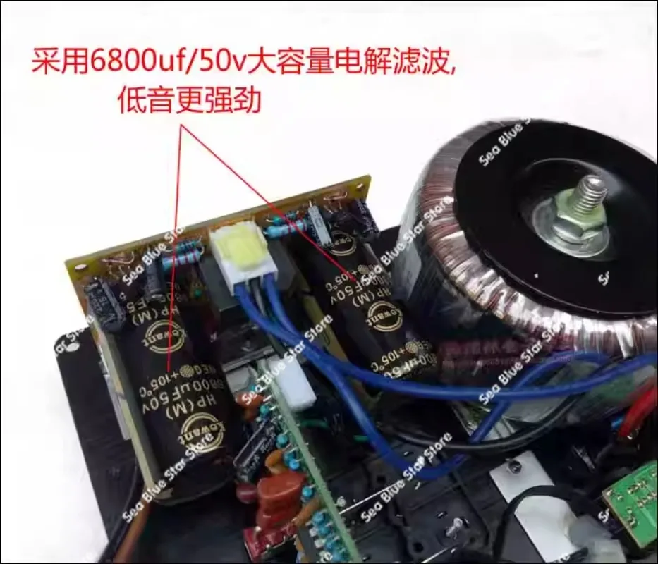 Subwoofer home power amplifier 220V 110Vactive gun subwoofer, home theater bass amplifier