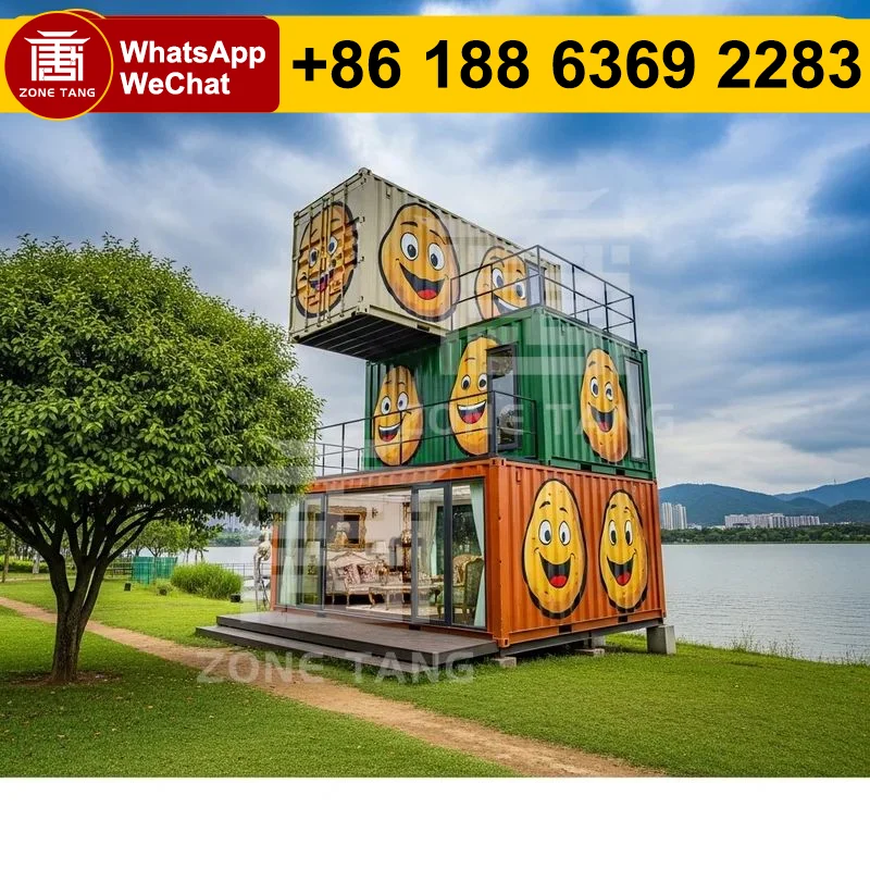 

High Quality 20ft Container Customize Design Prefabricated Creative Factory Price Custom Prefab Luxury 20/40FT Eco-Friendliness