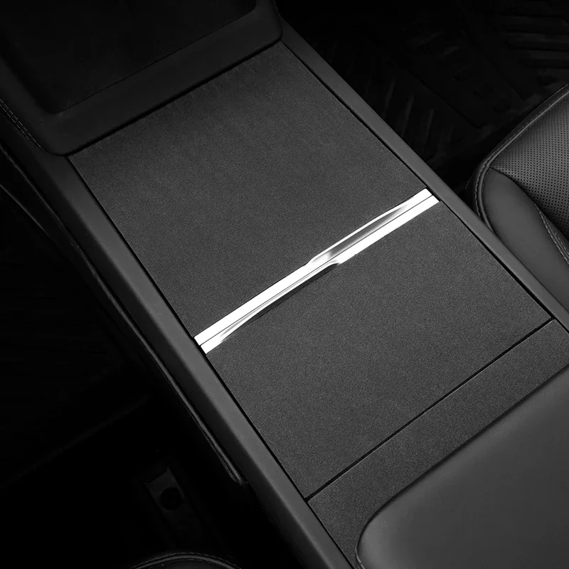White ABS Paint Center Console Panel for Tesla – Dashboard Trim Replacement