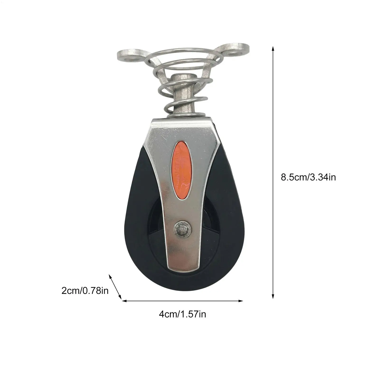 بكرة نايلون من الفولاذ المقاوم للصدأ، مرفق تدريب في صالة الألعاب الرياضية، صندوق جلوس التوازن، بكرة لليوجا والتمارين في استوديو الصالة الرياضية والشقة #6