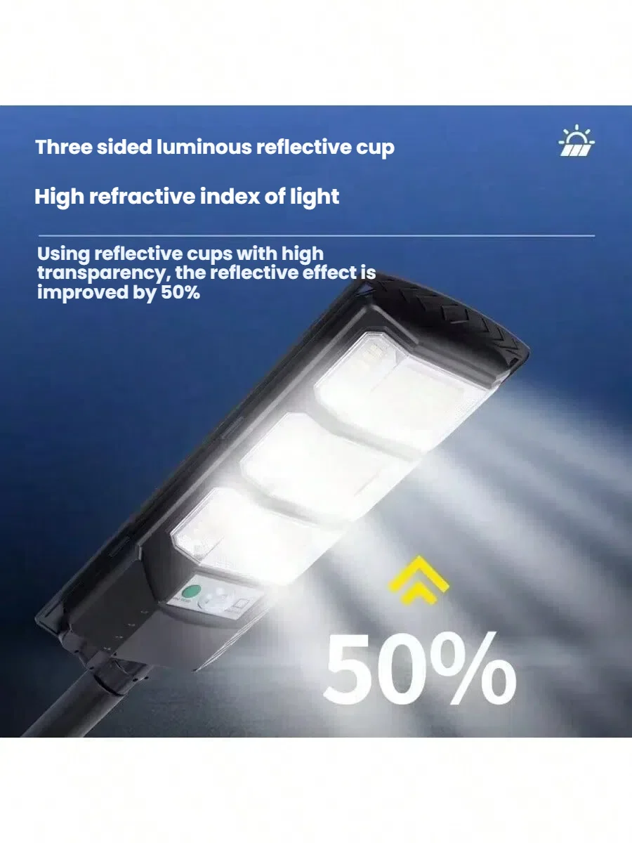 500㎡ Illumination Solar Securi - Outdoor Power G Sensor ulasan dan harga
