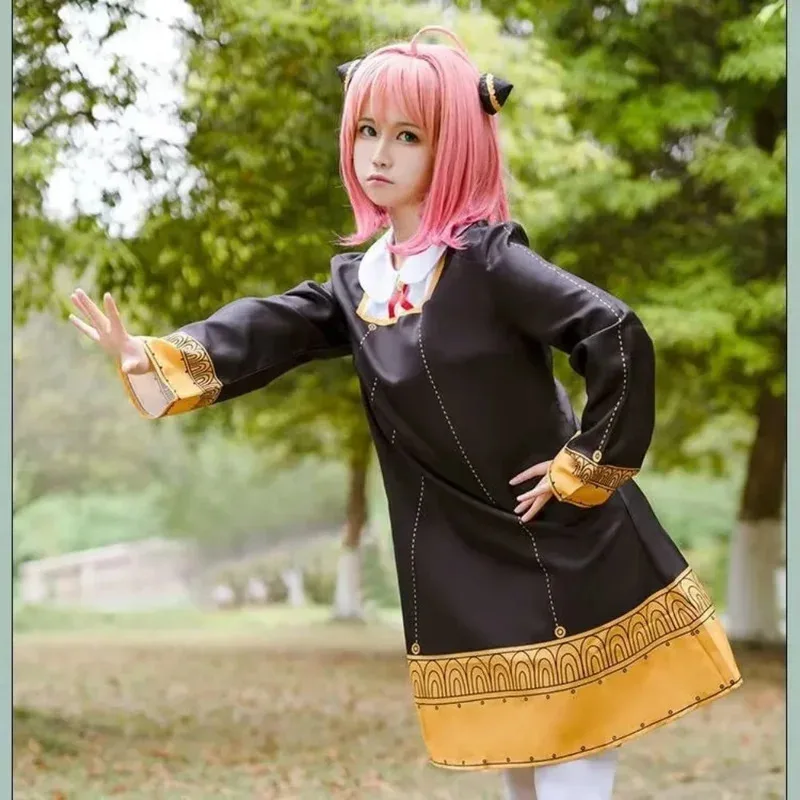 Disfraz de Cosplay de Anime Forger, familia espía, conjunto de ropa para niños y niñas, vestido Anya para mujeres y niños, regalo de fiesta de Halloween 5;c,8'z.6.