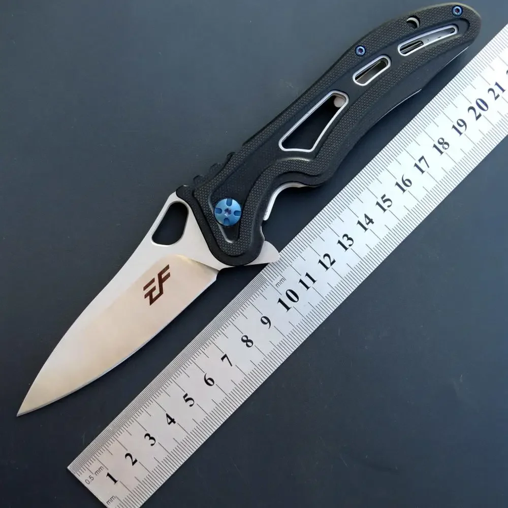 

NEW Eafengrow EF938 Folding Knife D2+G10 Sharp Jackknife Camping Pocket Knife Survival Portable Hunting Tactical EDC Outdoor