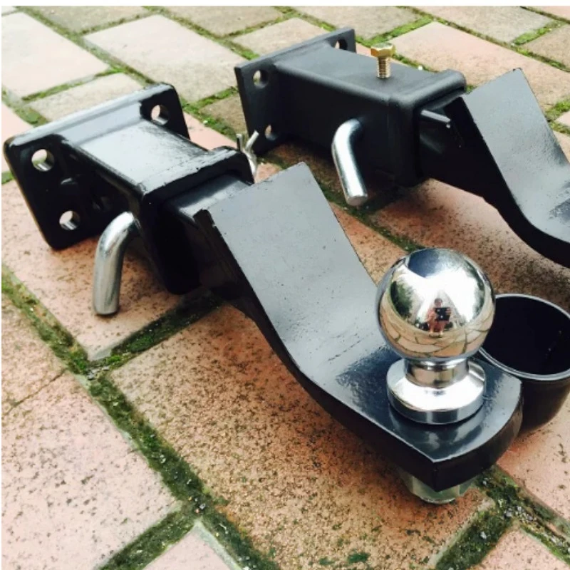 Car Camper Accessories Caravan Components 2 Inch Towbar Tongue Ball Mount With Towball And Hitch Pin RV Parts