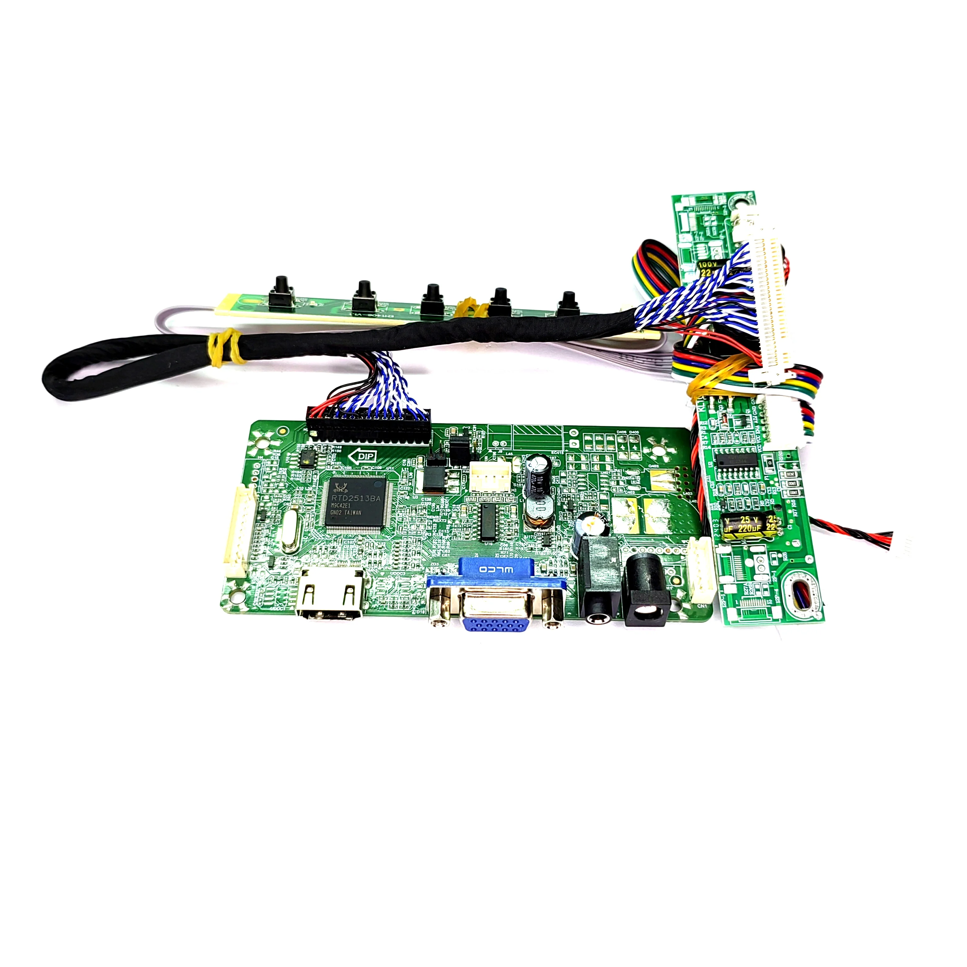 17-inch -27-inch LED LCD Screen Assembly HDMI + VGA Dual Input Interface Monitor Driver Board Kit