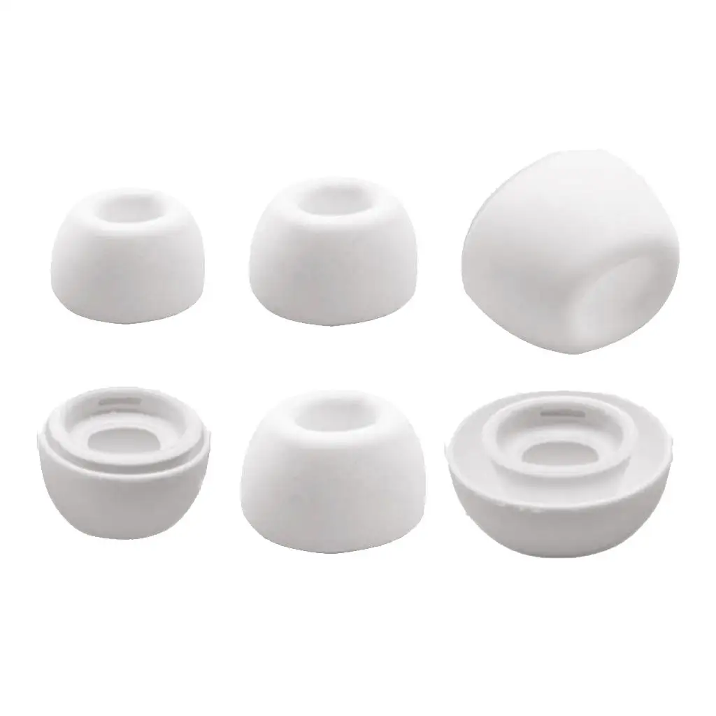 5X 6 szt. Wymienna miękka zatyczka do słuchawek dousznych