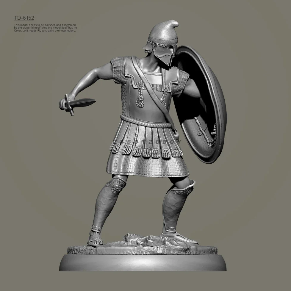 38mm 50mm 75mm Resin Soldier model kits figure colorless and self-assembled （3D Printing ） TD-6152/3D