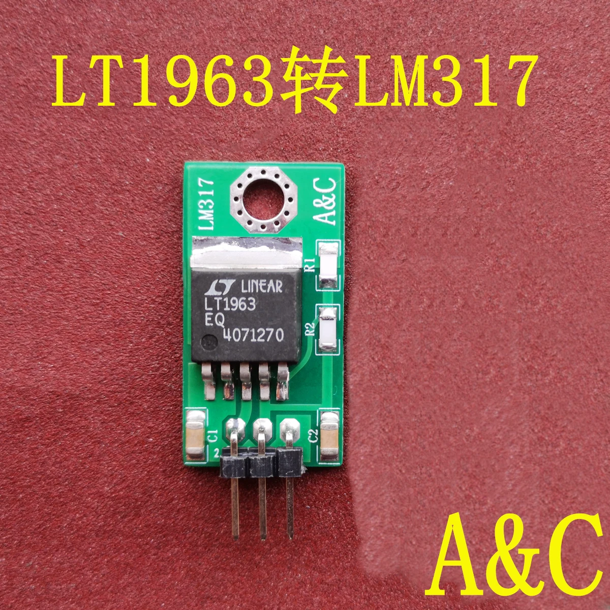 LT1963 to LM317 Converter / Power Module Conversion