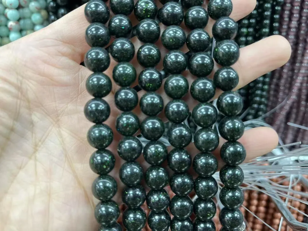 Natural Pearls 10-11mm Black Green DIY Jewelry Accessories Bead Products Wholesale in Stock