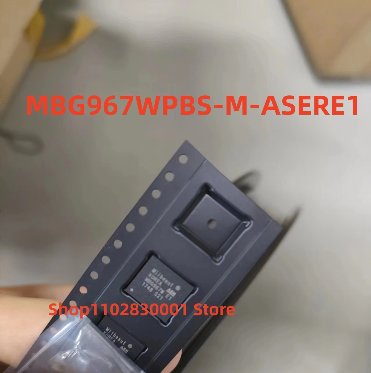 5PCS  New MBG967WPBS-M-ASERE1 For MI Ibeaut MBG967W  FBGA-24    IN STOCK 100% Good