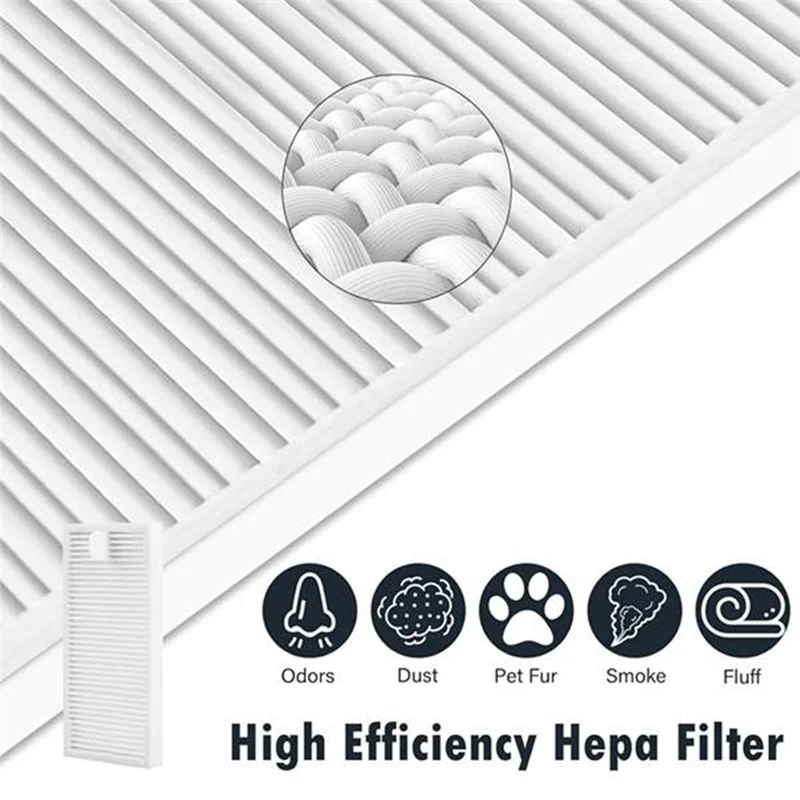 Accessories Kit For Midea M9/Eureka E20 Plus/Nere10s E10S/Obode A8 Side Brush Hepa Filter Mop Cloth Replacement Accessories