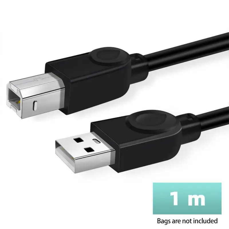 New Usb Cable For Printer High Speed A To B Male To Male Usb Printer Cable Data Sync For 3D Label Printer 50cm/100cm/150cm/300cm