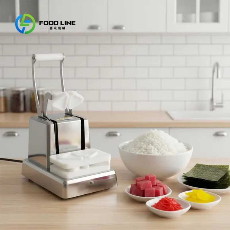 Customized Automatic Heart Shape Onigiri Forming Pressing Machine Small Manual Sushi Press Forming Machine for Sushi Restaurant