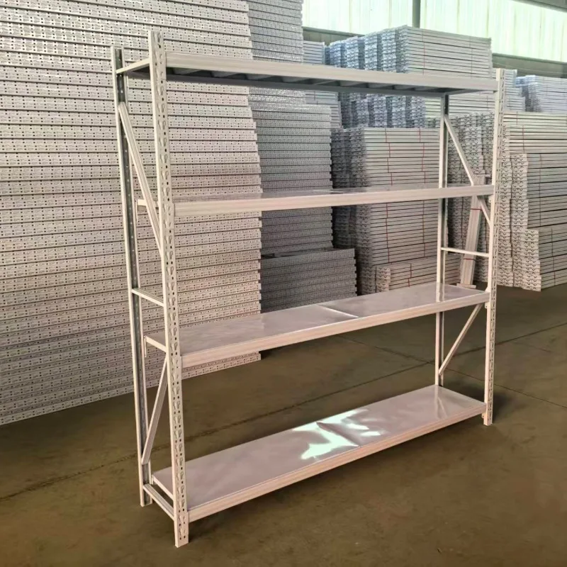 Industrial warehouse storage tray racks, powder coated iron stackable racks