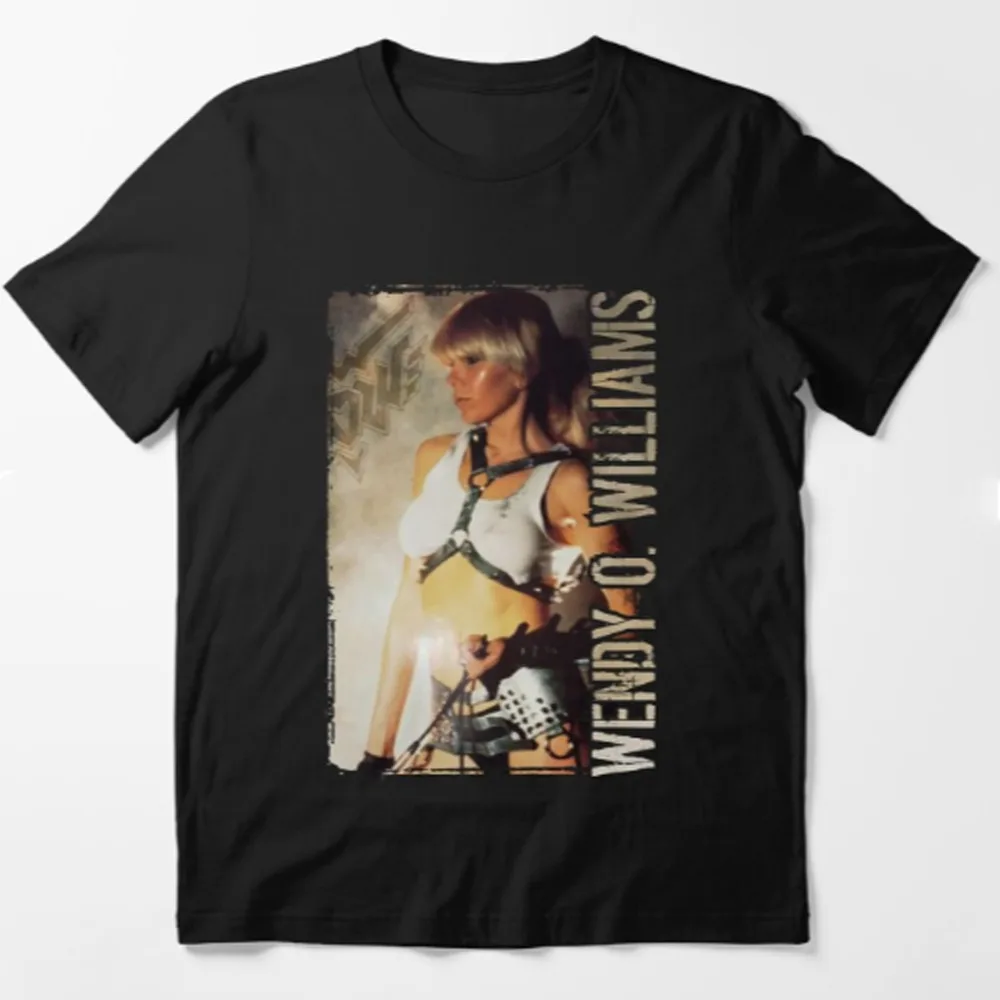 Wendy O Williams from Plasmatics band punk rock t-shirt black S-5Xl 1F296 Anime pattern clothing high quality 100% cotton short