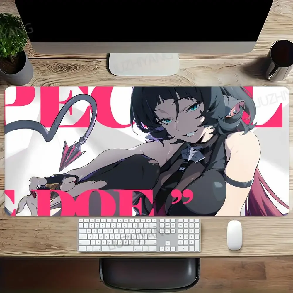 

Gaming Hoshimi Miyabi Mouse Pad Evelyn Vivian Anby Ellen Zenless Zone Zero Keyboard Desk Mats XXL Anime Girls Mousepad playmat