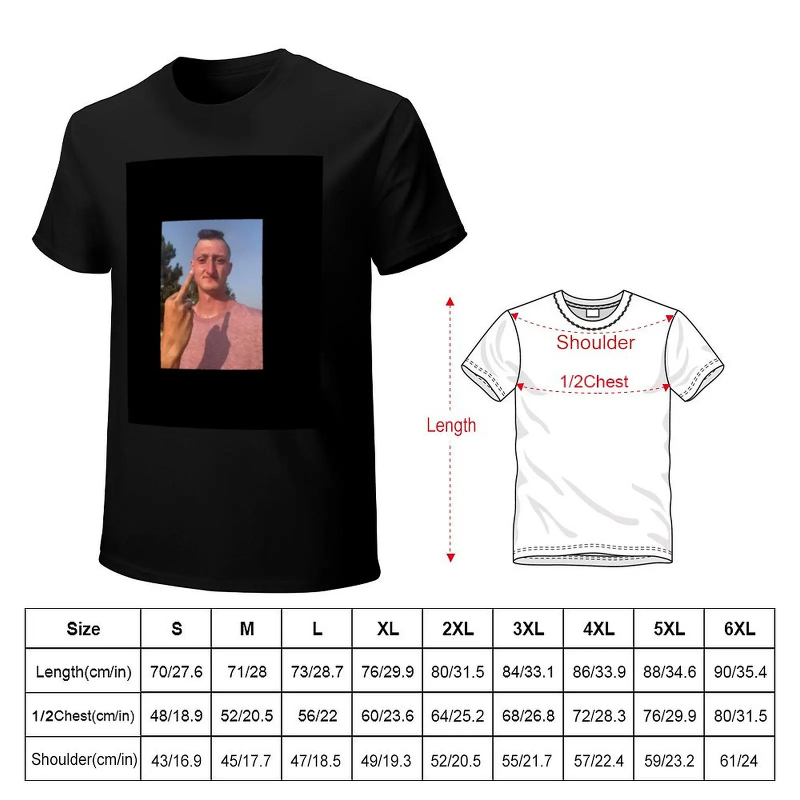 Daniel Larson Angry T-Shirt Running Performance Short Sleeve Tee