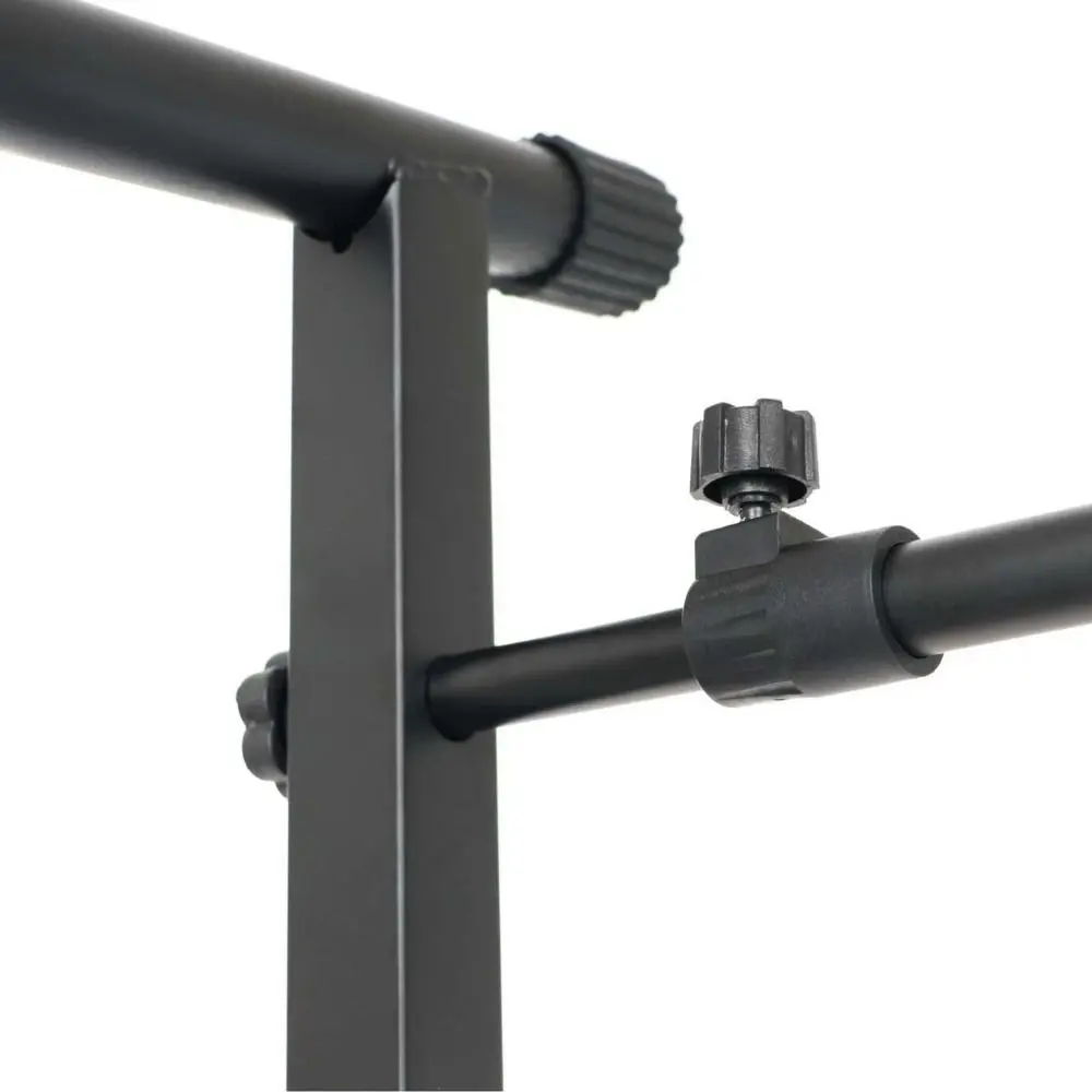 Rack Holder Electronic Piano Stand Round Tube 42-75cm Electronic Piano Extension Adapter Adjustable Width Metal