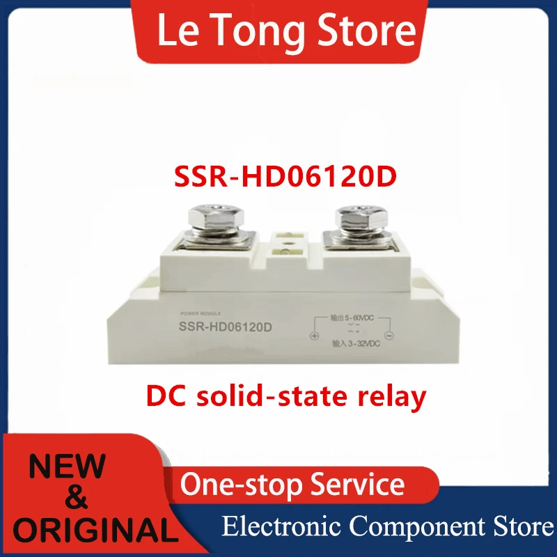 

Industrial Solid State Relay SSR HD06100D HD0680D HD06120D HD06150D 24VDC DC Control DC 80A 100A 120A 150A 200A 300A 400A 500A