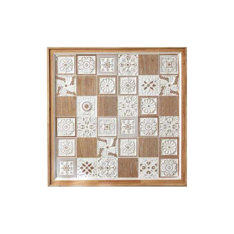 

Mural entrance porch cover creative small lattice mural living room sofa background wall decoration