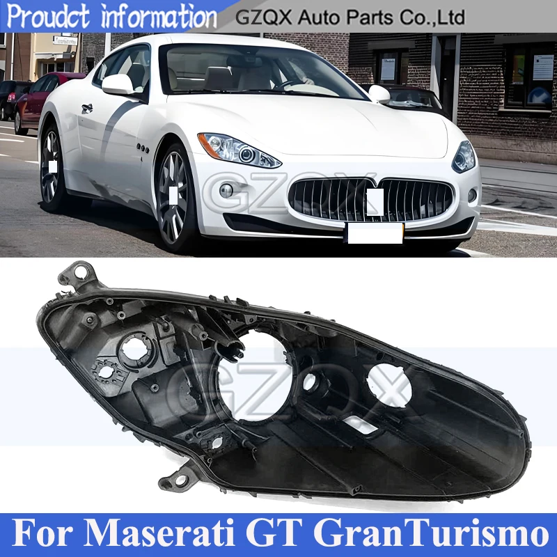 

CAPQX Front Headlight Base Cover For Maserati GT GranTurismo Head Light Back Lid Cover Head Lamp Back House Rear Shell