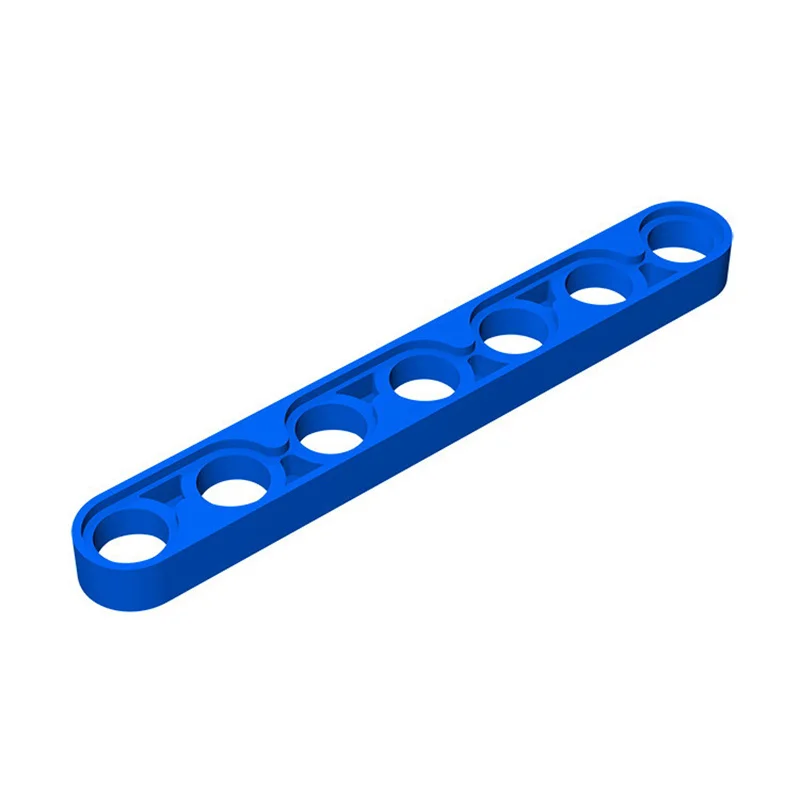 10PCS 32065 Parts Plate  Liftarm High-Tech Thin 1x7 Axle Holes Building Blocks 100% Compatible DIY Bricks Toys image 4