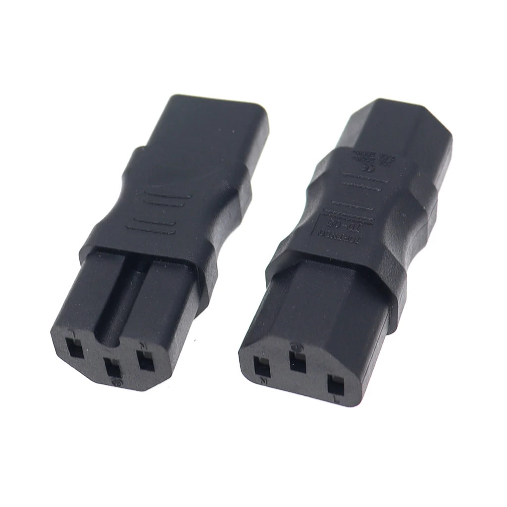 IEC 320 C13 Female To C15 Female Power Adapter Converter Plug C16 To C14 PLUG CONVERTER