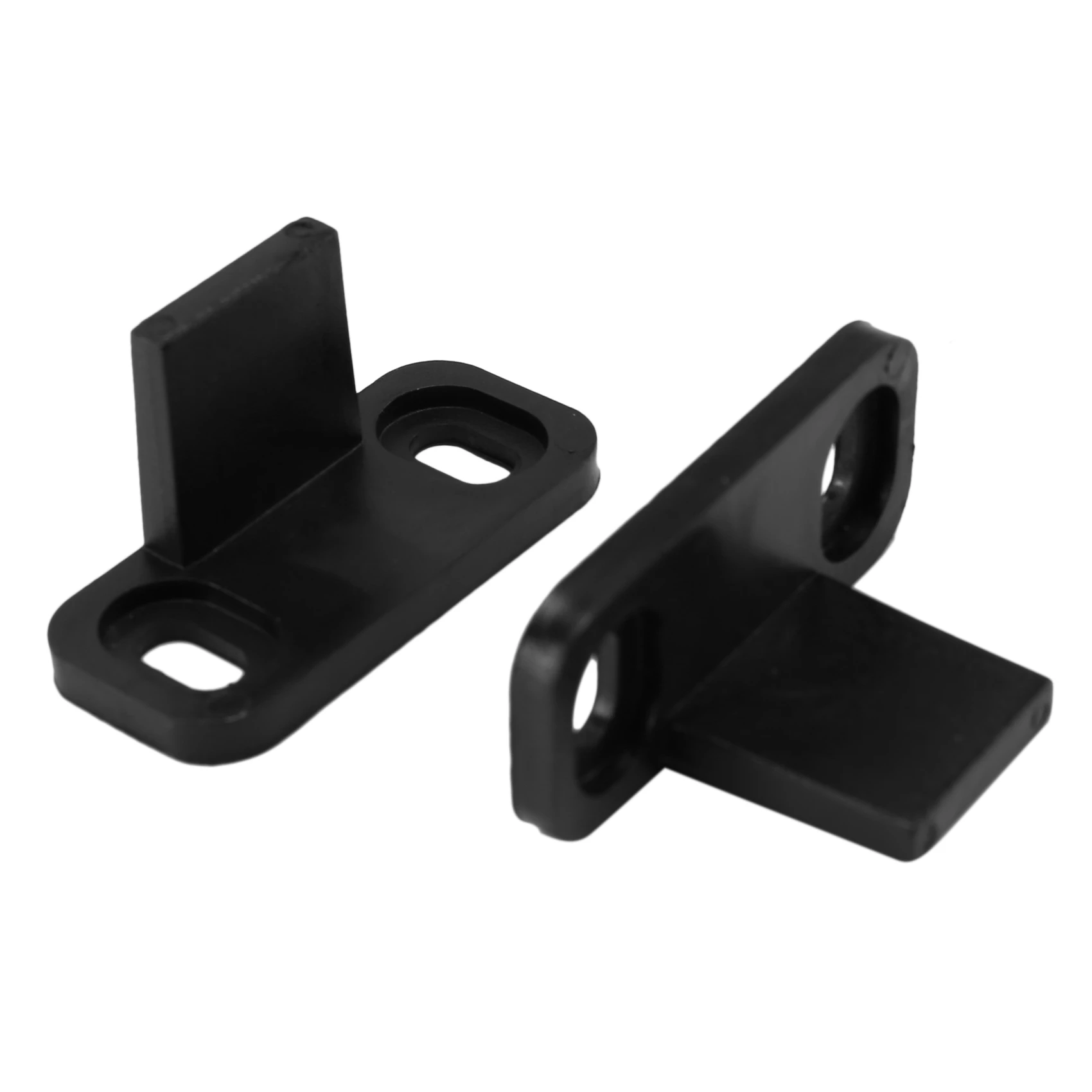 2 Set Sliding Barn Door Floor Guide Bottom Adjustable Dual Clip Floor Mounted Guide Hardware