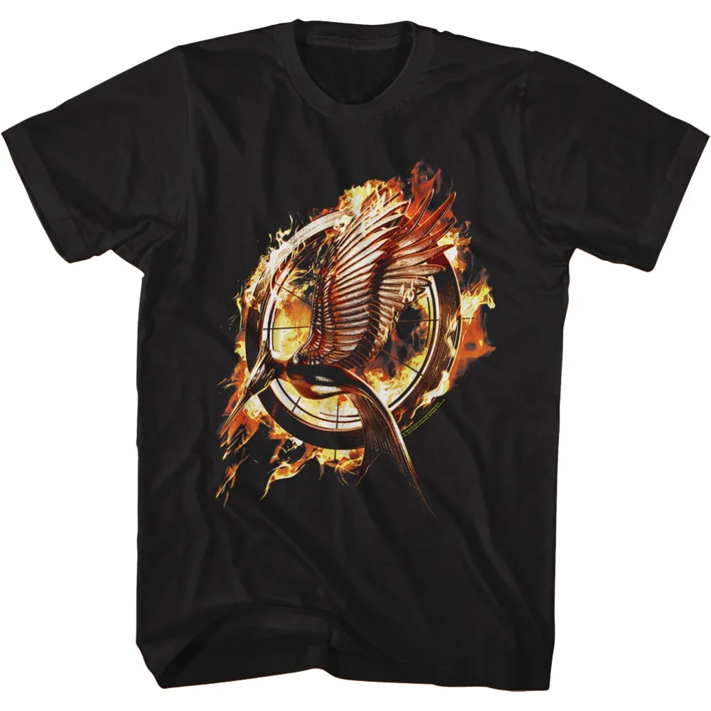 Catching Fire Poster Hunger Games T-Shirt