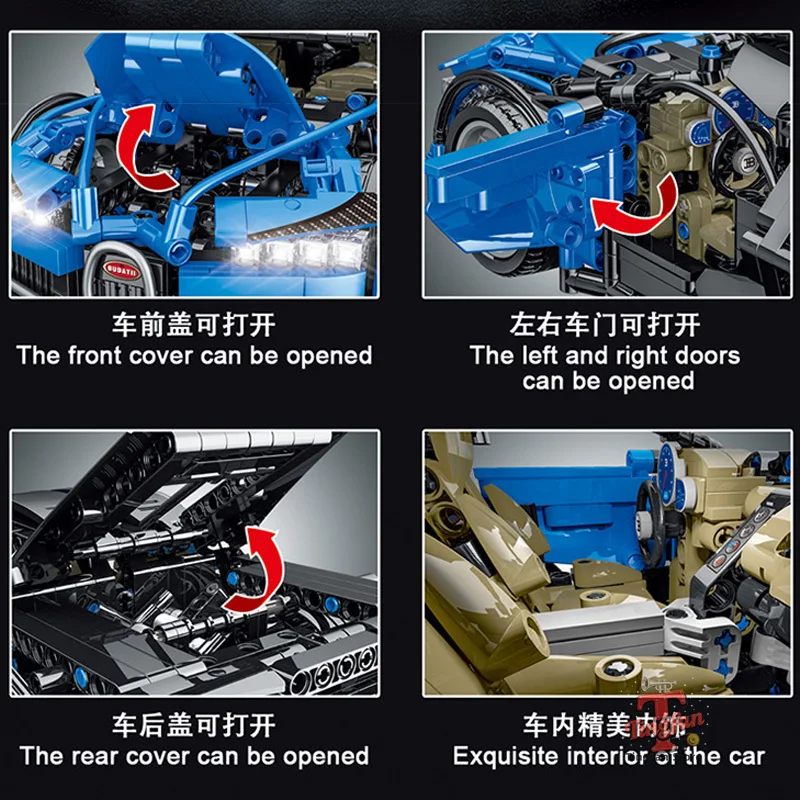 Técnico app controle remoto moter power esporte carro blocos de construção tijolos velocidade corrida supercar conjuntos brinquedos para crianças modelos presentes