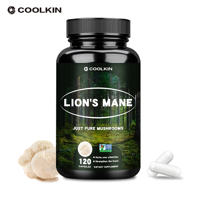 

Lion's Mane Extract Capsules - Brain Support, Memory and Immunity Enhancement, Improved Cognition