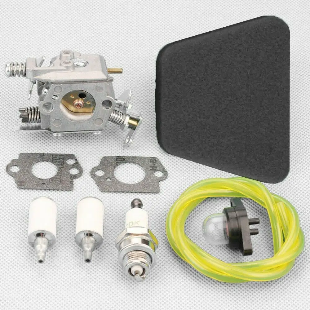 Chainsaw Carburetor Kit For Partner 351 352 370 371 Poulan 2050 2055 2115 2150 2175 McCulloch Mac 333 335 338 435 436 Parts