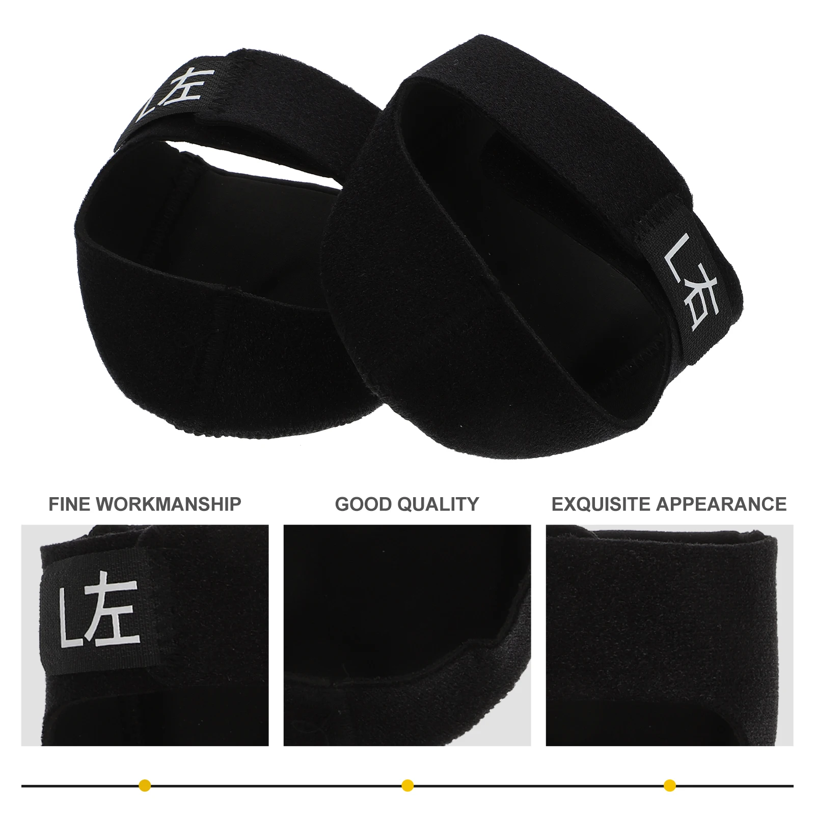 

Heel Sleeves Protectors Cushion Pads Support Cover for Foot Pain Relief Anti Comfortable Adjustable Men Women