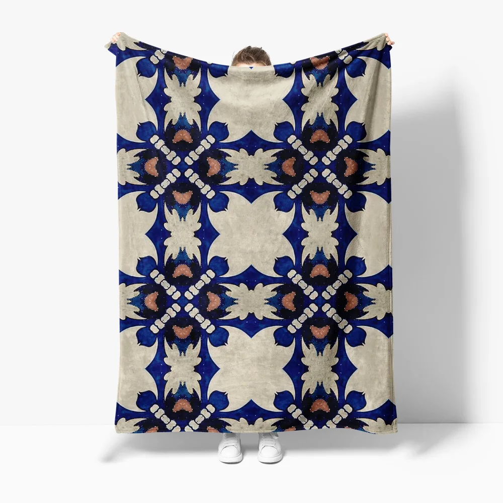 

Одеяло с акварельным цветочным узором, диван-кровать, декоративное хлопковое флисовое одеяло для гостиной, спальни, детский подарок