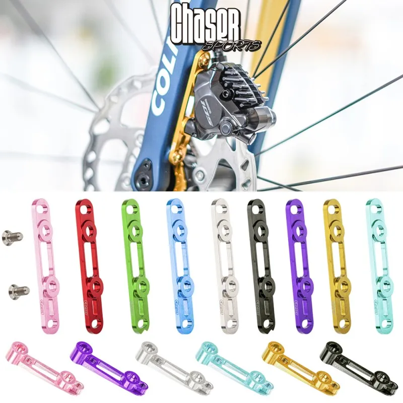 

CHASER Road Bike Disc Brake 160 Disc Ultralight Conversion Mount R8170 Front and Rear Brake Mount For Shimano For SRAM