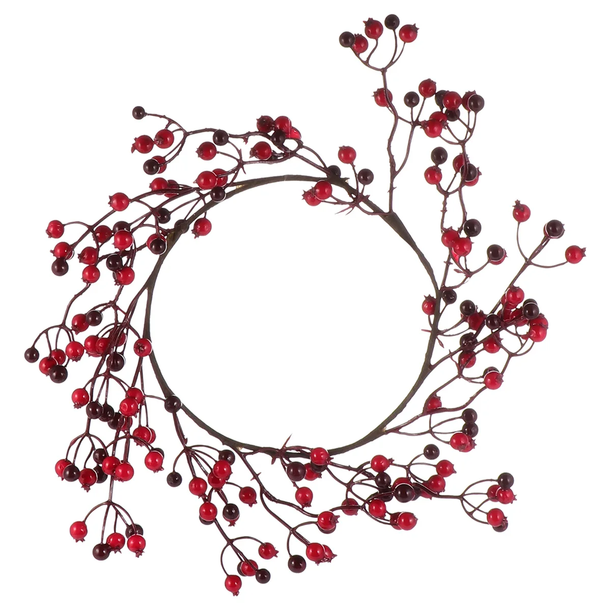 1PC Simulation Plant Garland Delicate Wall Hanging Wreath Pendant DIY Flower Arrangement Simulation Pomegranate Fruit