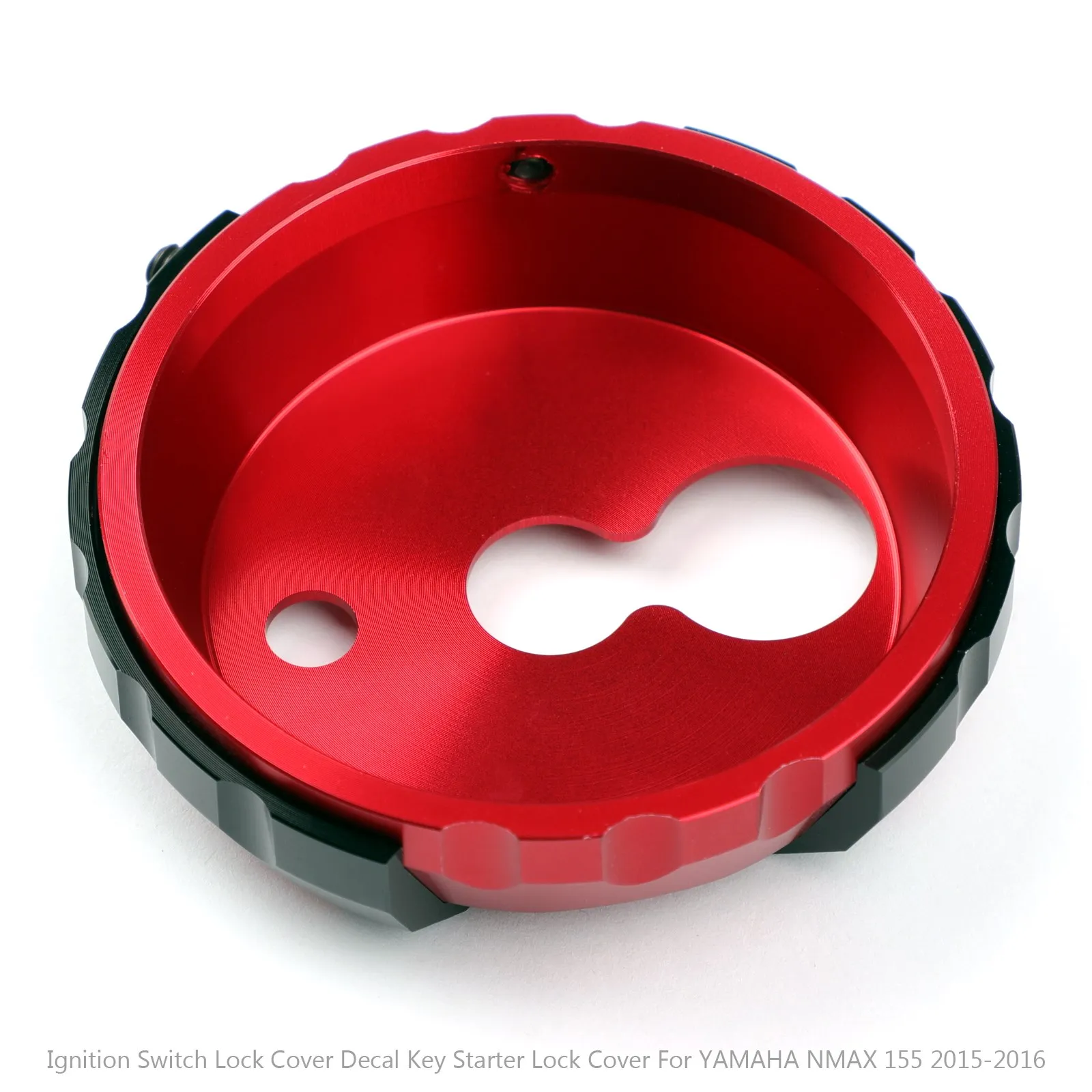 Artudatech CNC blokada kluczyka zapłonu pokrywa przełącznika pasuje do Yamaha NMAX 125 150 155 2015-2019