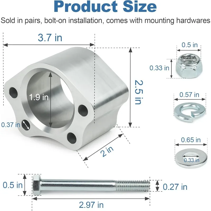 K6292 Suspension Leveling Shim Kit, 2
