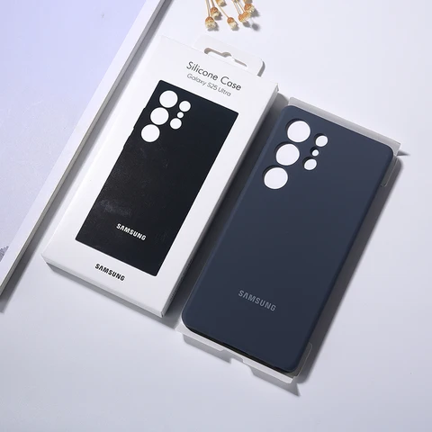 Оригинальный чехол для Samsung S25 Ultra Liquid Silicone Soft Case, полная защитная задняя крышка для телефона Galaxy S25Plus S25 + 5G