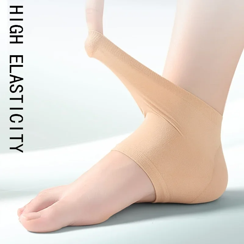1 stücke Ferse Socken Fuß Abdeckung Anti-riss Ferse Socken Ferse Schutzhülle Feuchtigkeitsspendende Hülse Gebrochen Silikon Socken für frauen