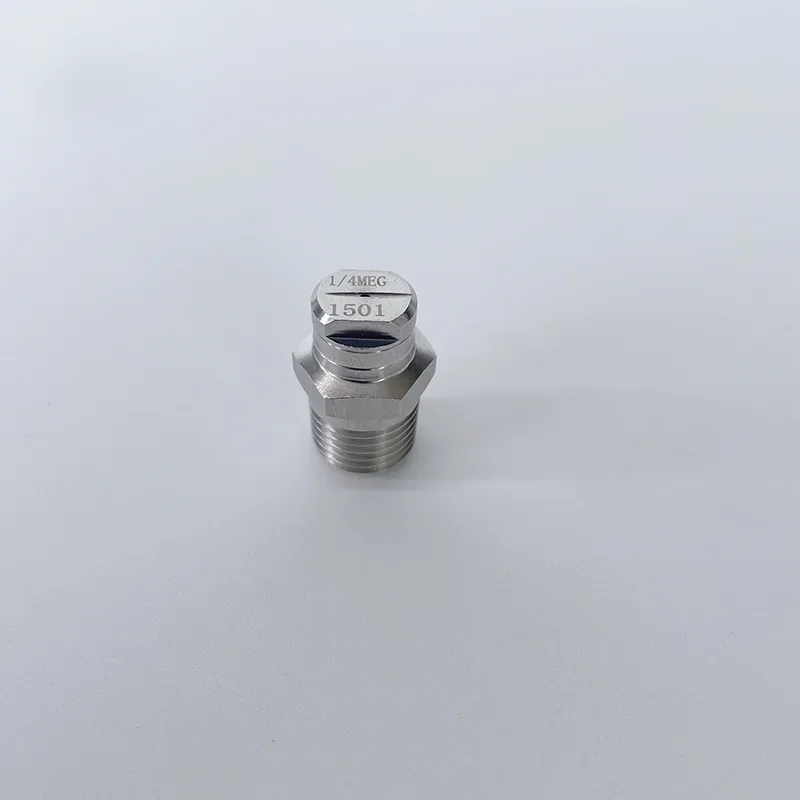 

1/4" flat fan spray nozzle High pressure high impact standard stainless steel industrial vee jet water spray nozzle