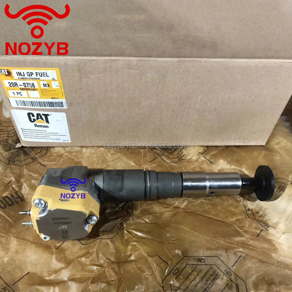 

High quality Engine Parts 20R-0758 Fuel Injector For Cat 631E 651E 657E 3412E 3408 Engine Injector 174-7526 1747526